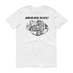 Air Heads Rock BMW White T Shirt