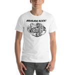 Air Heads Rock BMW White T Shirt