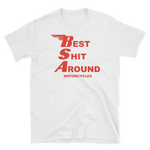 BSA 'Best Shit Around' Motorcycles White T Shirt