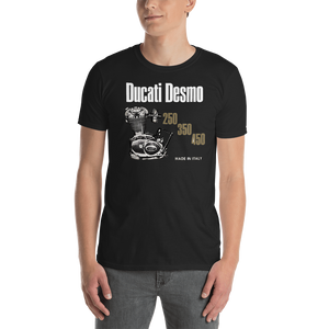 Ducati Desmo 250, 350 & 450 Black T Shirt