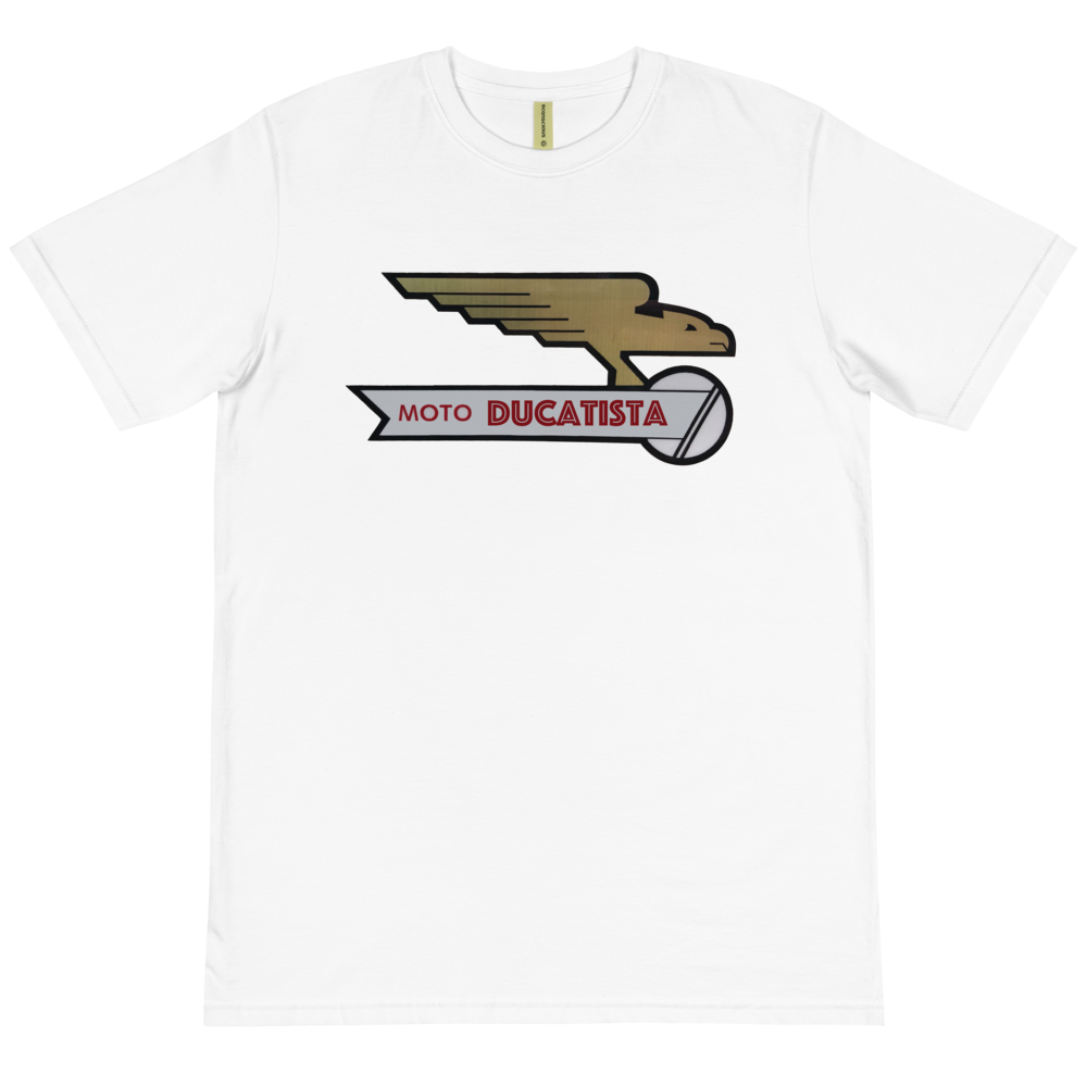 Moto Ducatista White T Shirt