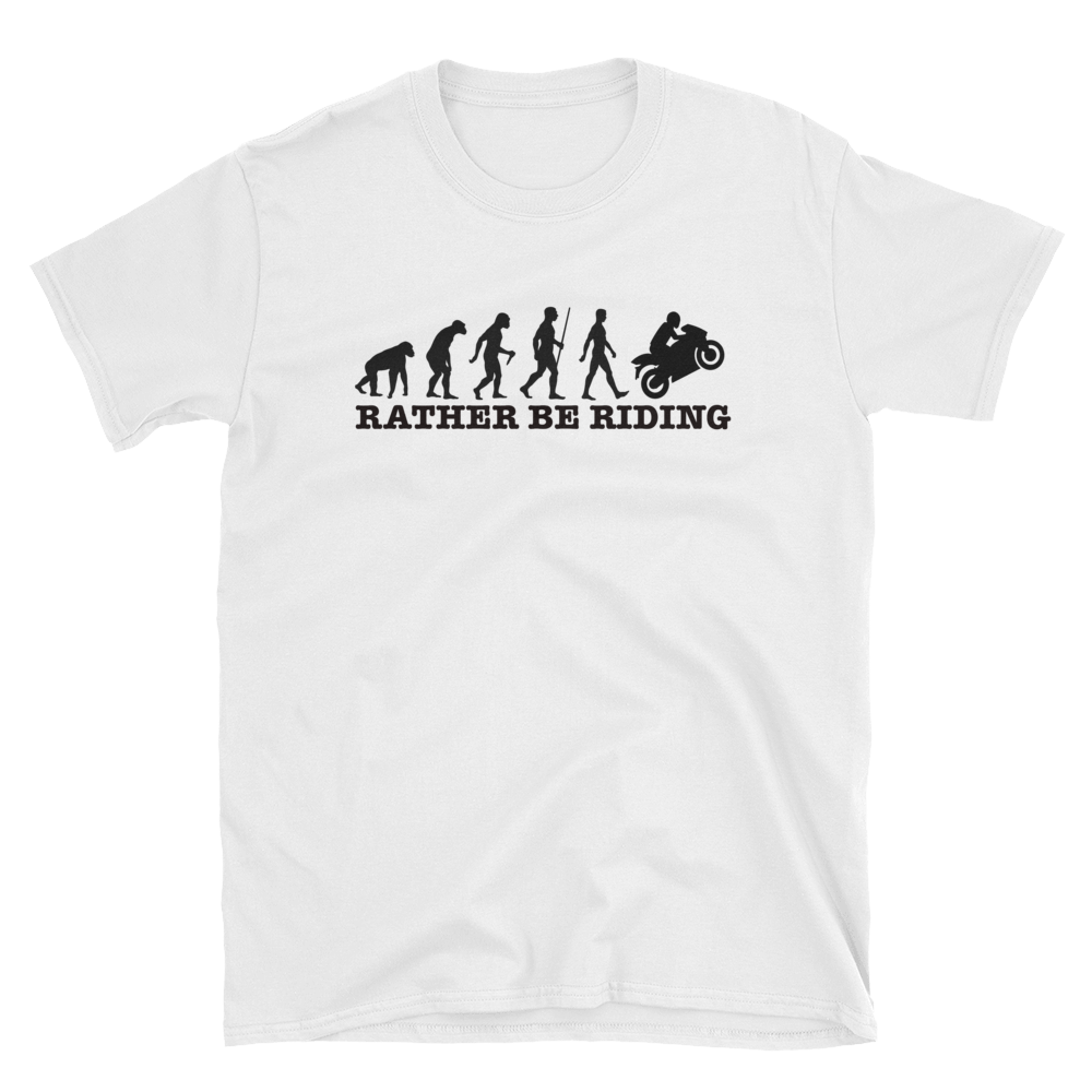 The Real Evolution of Man White T Shirt