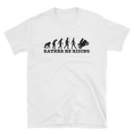 The Real Evolution of Man White T Shirt
