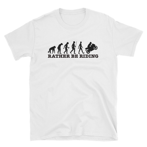 The Real Evolution of Man White T Shirt