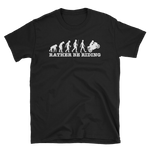 The Real Evolution of Man Black T Shirt
