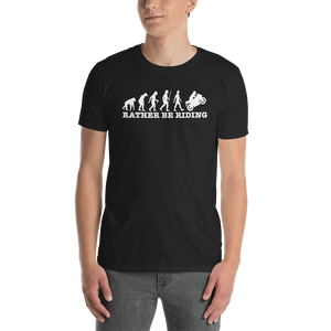 The Real Evolution of Man Black T Shirt