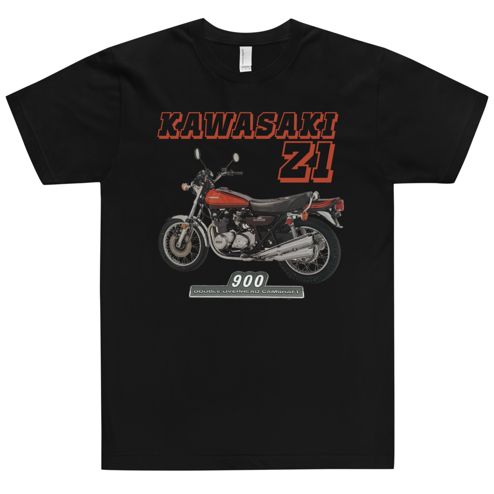 Kawasaki Z1 900 DOHC Black T Shirt