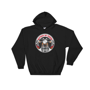 Rather Be Riding Orginal Logo Black Hoodie