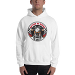 Rather Be Riding Orginal Logo White Hoodie