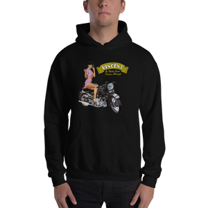 Vincent 'The Worlds Fastest Standard Motorcycle' Black Hoodie