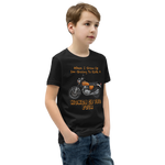 'When I Grow Up' Honda CB750 Four Kids Black T Shirt