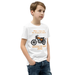 'When I Grow Up' Honda CB750 Four Kids White T Shirt