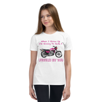 'When I Grow Up' Suzuki GT750 Kids White T Shirt
