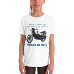 'When I Grow Up' Yamaha RD350 LC Kids White T Shirt
