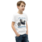 'When I Grow Up' Yamaha RD350 LC Kids White T Shirt