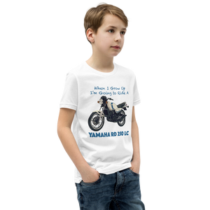 'When I Grow Up' Yamaha RD350 LC Kids White T Shirt