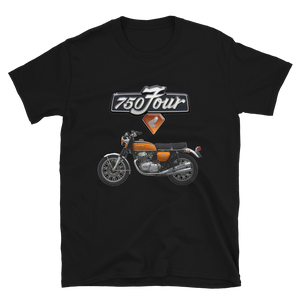 Honda CB750 Four Black T Shirt