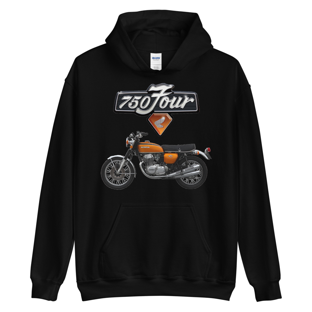 Honda CB750 Four Black Hoodie