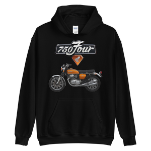 Honda CB750 Four Black Hoodie