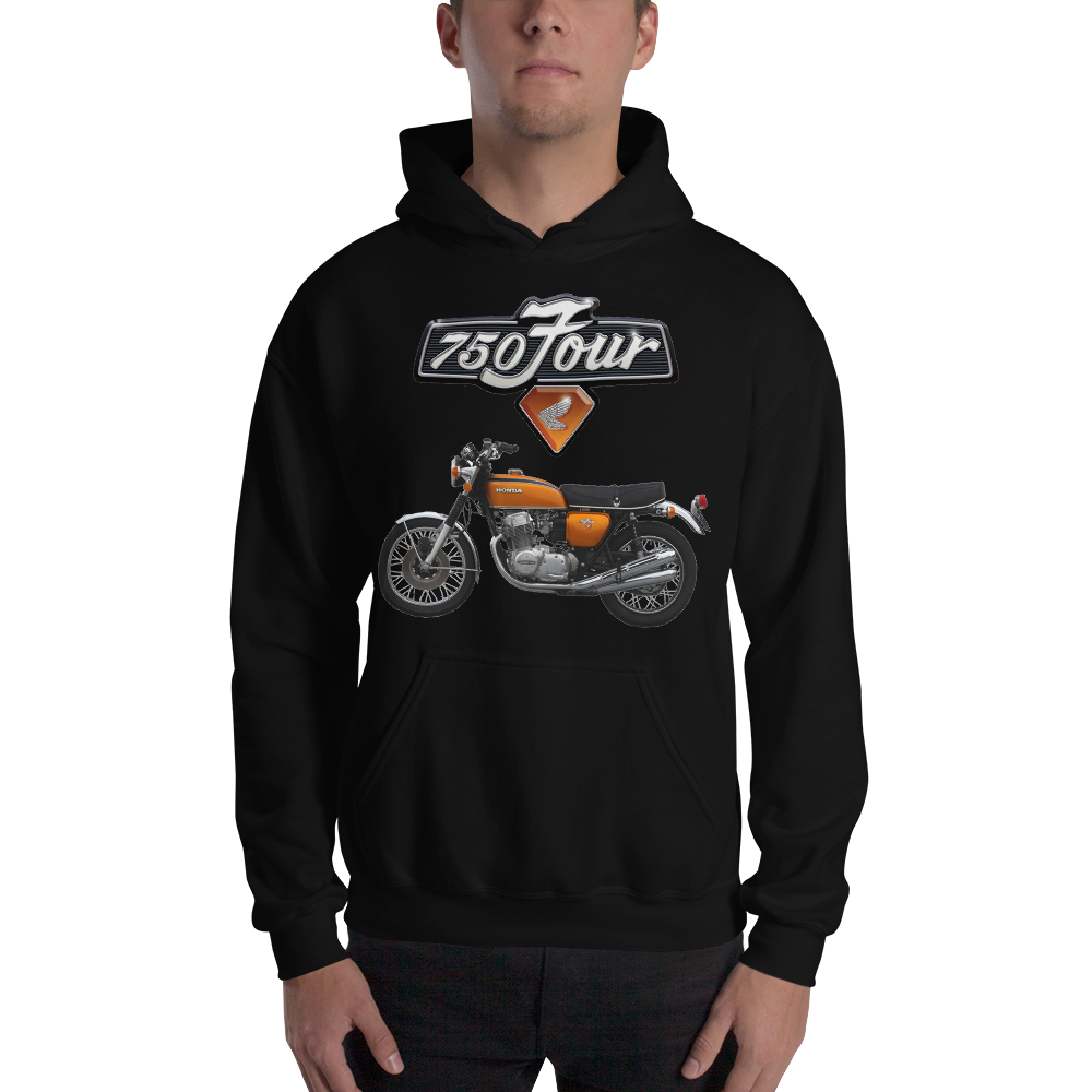 Honda CB750 Four Black Hoodie