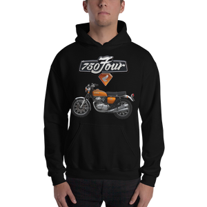 Honda CB750 Four Black Hoodie