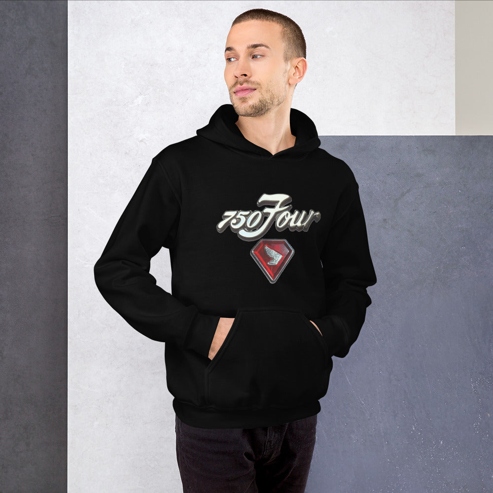 Honda K1 Side Cover Badge Black Hoodie