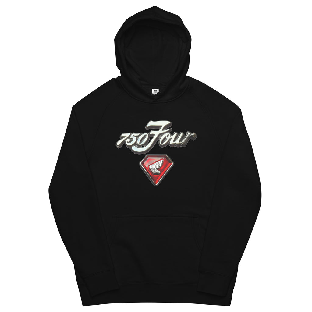 Honda K1 Side Cover Badge Black Hoodie